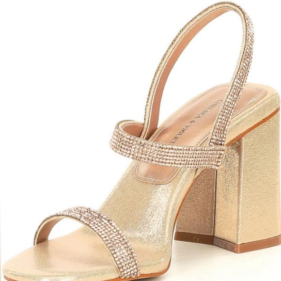 Chelsea & Violet Sandal Heels - Picture 2 of 4